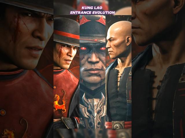 Kung Lao Entrance Evolution in Mk9, MkX , MK11 and Mk1 Khaos Reigns #mortalkombat1havik