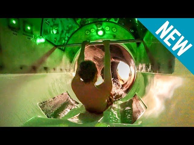 X-Stream [NEW 2017] Awesome Illusion Waterslide at Wasserparadies Hildesheim