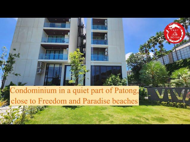 Condominium in a quiet part of Patong, close to Freedom and Paradise beaches