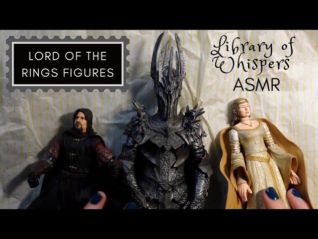 ASMR | Lord of the Rings Figures! - Show & Tell - Whispered at Coffee Time! Part One