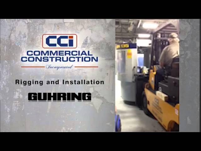 CCI Guhring Inc Video Rigging and Equipment Installation