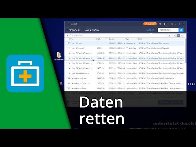 Verlorene Daten retten mit EaseUS Data Recovery Wizard  Tutorial