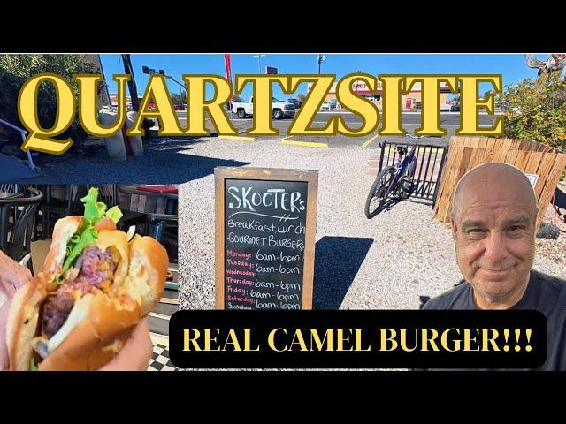 NEW Restaurant !!  CAMEL BURGERS!!!  For Real!!!