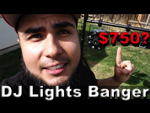 A $750 DJ Light Show That Gives A BANG!!! - DJ LIGHTING TIPS