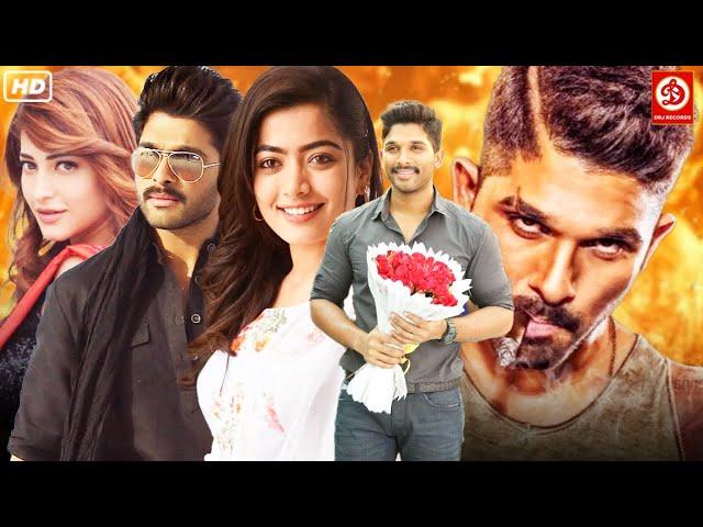 Allu Arjun & Rashmika Mandanna -New Released Hindi Dubbed Movie | Shruti Haasan Love Story Movie