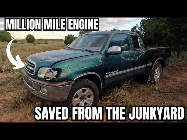 Destroyed Toyota Tundra - Cheap Truck Rescue