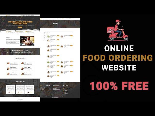 How to Make a FREE Restaurant Food Ordering Website With WordPress Elementor  | Delivery & Booking