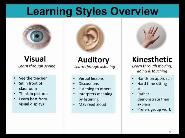 Learning  Styles (Preferences) VAK