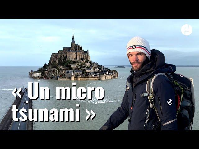 Au Mont Saint-Michel, Ludo nous fait découvrir les plus grandes marées d'Europe !