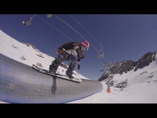 Tosho Yanev - Cloudnine Board Test 2017 in Snowpark Kitzsteinhorn