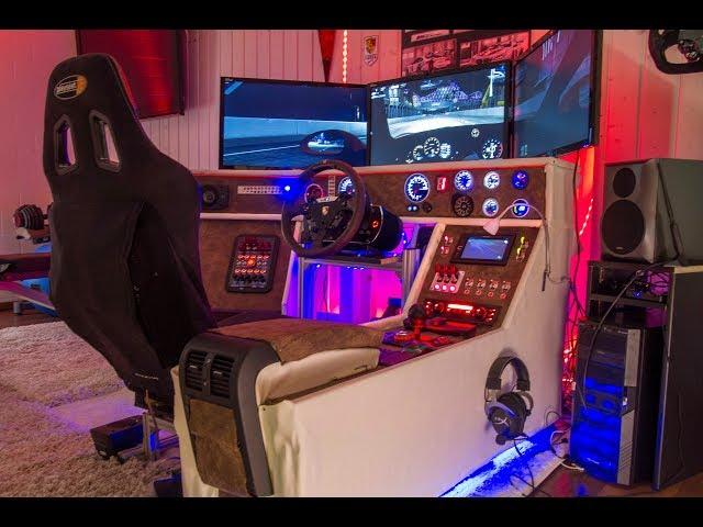 Simracing Cockpit, Simracing Hardware, Simulation, Rig, DIY cockpit