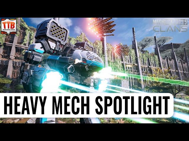 Meet the HEAVY MECHS of Mechwarrior 5 Clans!