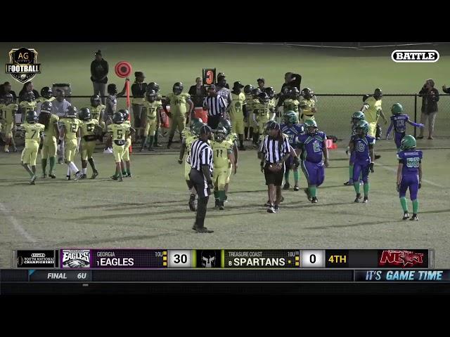 GEORGIA EAGLES VS TREASURE COAST SPARTANS  10U