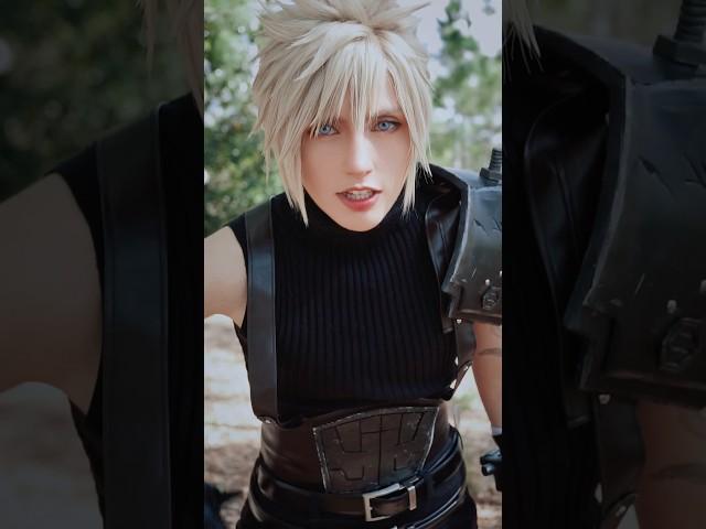 Cloud Strife Cosplay Transformation Final Fantasy 7 Rebirth #cloudstrife #ff #finalfantasy7 #rebirth