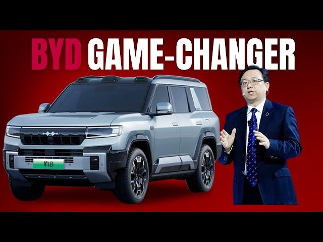 BYD's NEW SUV Leopard 8 is CHANGING the Game!