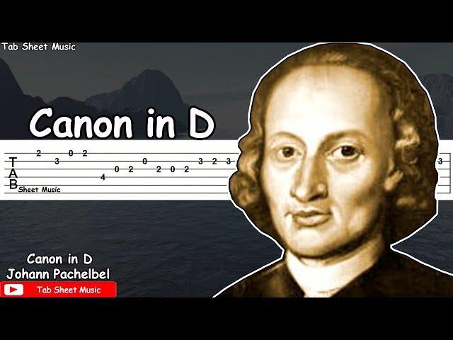 Pachelbel - Canon in D Guitar Tutorial