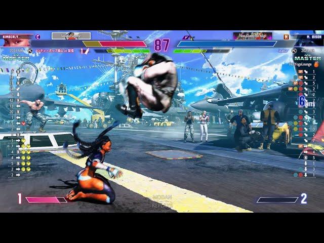 SF6 Modern M.Bison 2000MR+ replays (inaba)