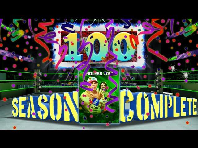 Endless Tour / Season 100 Complete / WWE Mayhem - Gameplay / Part - 100