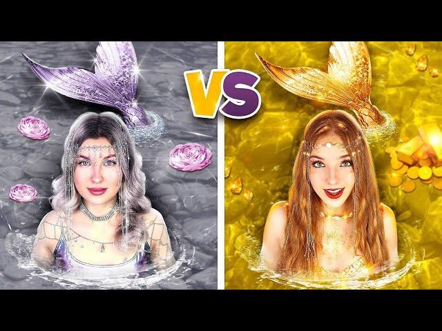 Sirène d’Or vs Sirène d’Argent ! Qui sortira avec le populaire de l'école ?