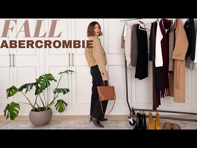 ABERCROMBIE FALL TRY ON HAUL | Best new arrivals and how to style them for fall!