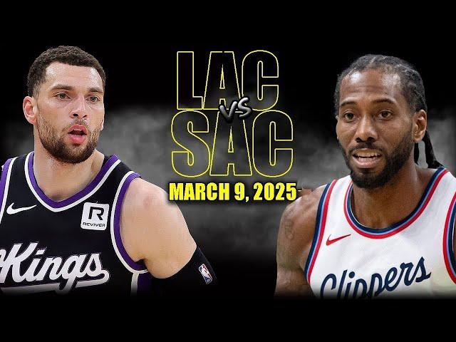 Los Angeles Clippers vs Sacramento Kings Full Game Highlights - March 9, 2025 | NBA Regular Season