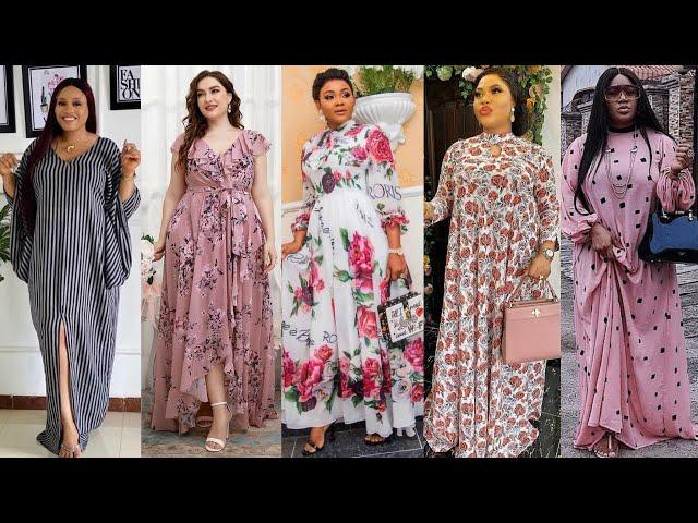 Floral Chiffon Dress Designs | Long Dresses For Ladies | Chiffon Maxi Gown Styles | Ruthy Apparel