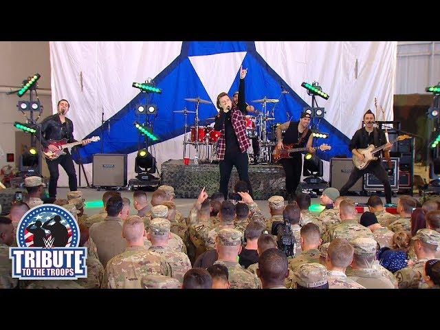 Morgan Wallen performs "Whiskey Glasses:" WWE Tribute to the Troops 2018