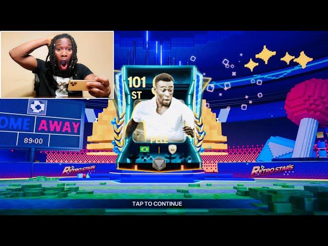 Retro Stars KING Pele is HERE - FC MOBILE