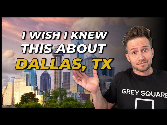 5 Things I wish I Knew BEFORE Living in Dallas Texas