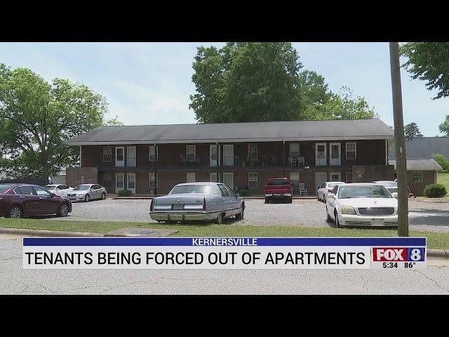 Over a dozen Kernersville tenants forced out of homes