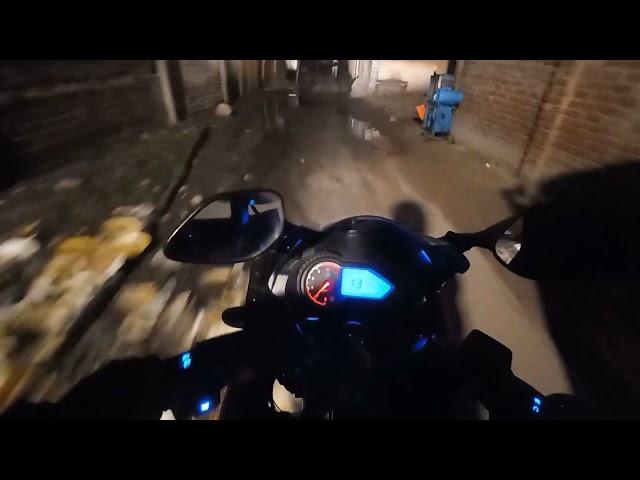 Night Ride || masti  || Ashish Thakur Vlogs || #nightride #vlog #motovlog #apache