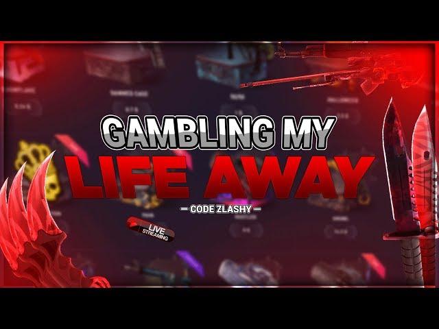 GAMBLING MY LIFESAVINGS AWAY ON CSGOEMPIRE/CSGOATSE/GAMDOM USE CODE ZLASHY ENG/SWE!