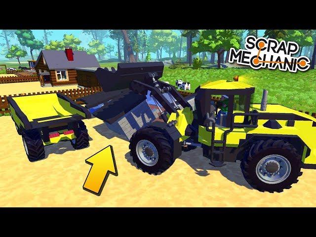 ‍ СТРОИТЕЛИ СНОСЯТ МАГАЗИН БАБЫ ЗИНЫ  МУЛЬТИК в СКРАП МЕХАНИК !!! СКАЧАТЬ Scrap Mechanic !!!