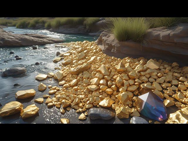 good day! Gold Panning & Prospecting, No Music, No Talk, Just Nature & Gold!