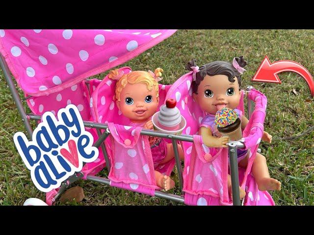 NEW BABY ALIVE dolls daily routine 