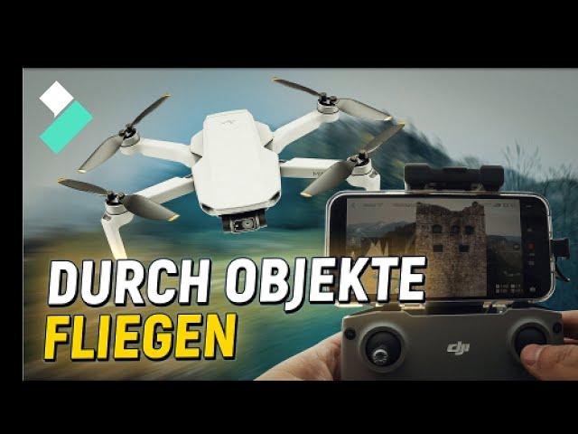 Top kreativer ÜBERGÄNG: Fliegen durch Objekt mit DJI Drohne