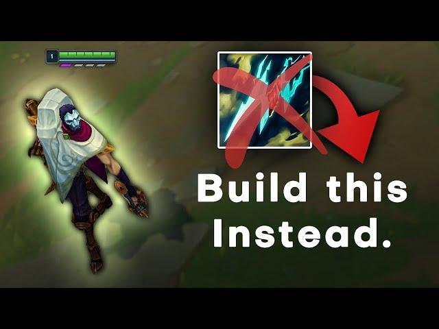 Stop building Statikk Shiv on Jhin