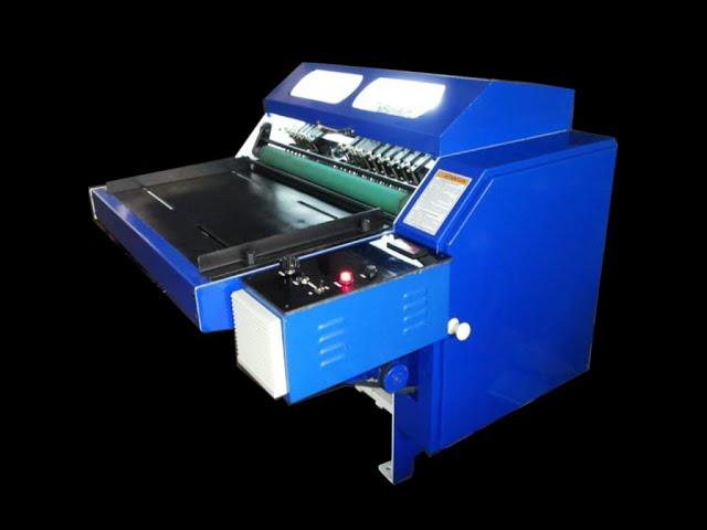 Rotary Sticker Half Cutting Machine with  Double Shaft for Narrow cut, small sticker half cutting