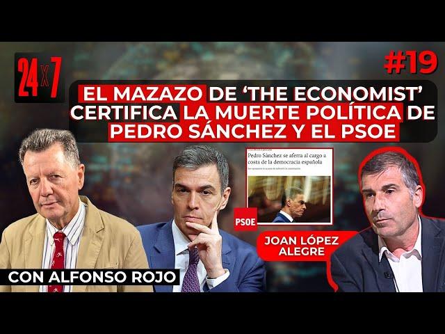 El mazazo de ‘The Economist’ certifica la muerte política de Pedro Sánchez y del PSOE