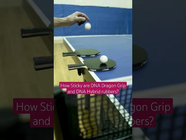How Sticky are they? #stiga #tabletennis #pingpong #stigadna