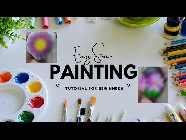 Easy Stone Painting Ideas || Stone Painting DIY || Stone Art for Beginners || Pebble Art  #video