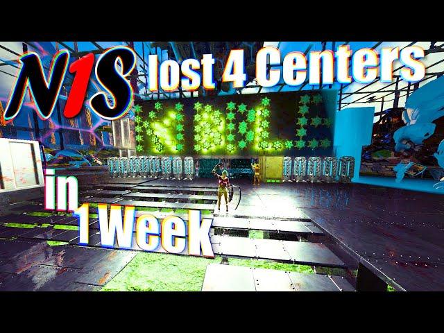 Wiping "N1S" Center 415 in 3 Days | TPG | ARK Official PvP