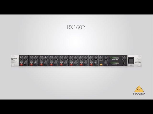 The Behringer RX1602