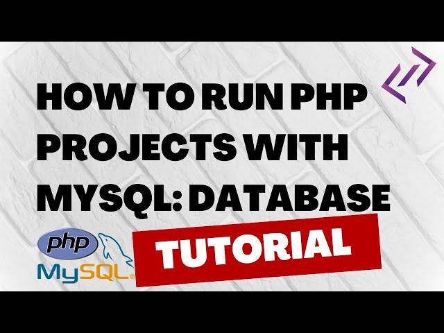 How to Run PHP Projects with MySQL: Database Setup Tutorial - CodeAstro