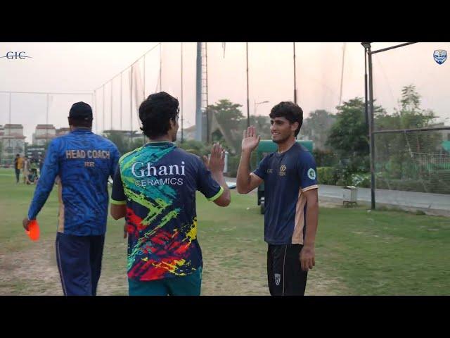 Game on!  Naseem Shah vs. Obaid Shah in an epic target bowling duel. Head Coach Rehan Riaz