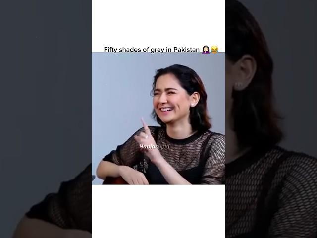 Hania Amir In Fifty Shades of grey  #funny #hania #haniaamir #shortvideo #shortsviral #shorts