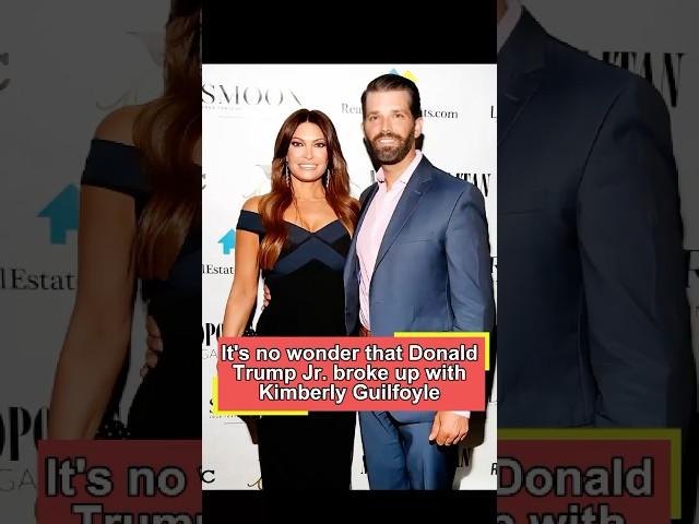 It's no wonder that Donald Trump Jr. broke up with Kimberly Guilfoyle; #trumpinc #usa #celebrity