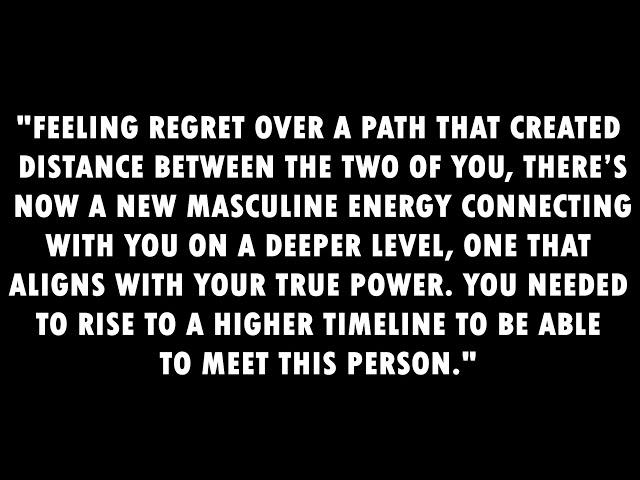 "Divine Masculine Regrets Their Choices, But Pride Holds Them Back | Divine Feminine Reading"