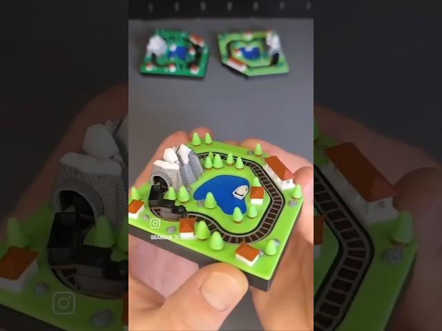 Mini Train - Functional Diorama #3dprinting #miniature
