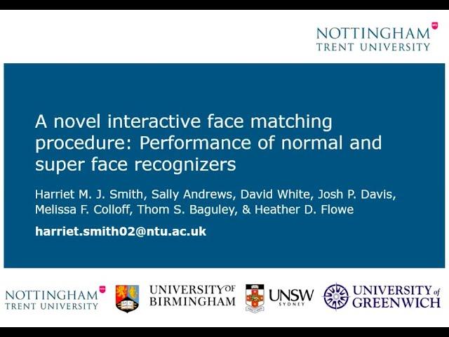 A novel interactive face matching procedure: Performance of normal and superior face recognisers